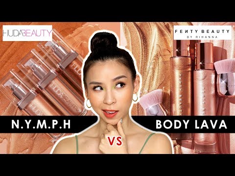 Huda Beauty N.Y.M.PH VS Fenty Beauty Body Lava - Which one is better?  - UC0ng0jJflTuJBBH5DGvr1Pw