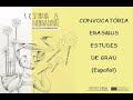 Image of the cover of the video;Haz tu solicitud Erasmus Estudios de Grado curso 2023-2024