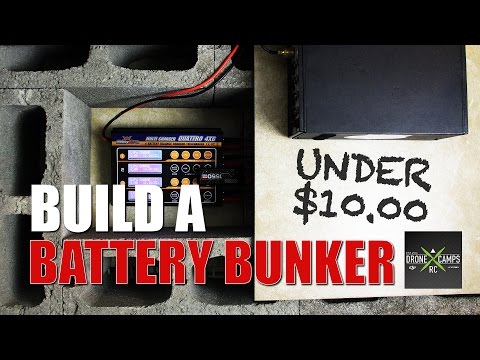 Build a LIPO Battery Bunker for Under $10 - UCwojJxGQ0SNeVV09mKlnonA