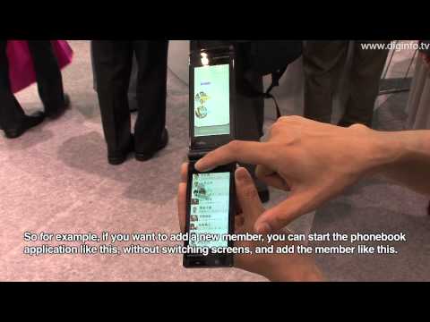 Fujitsu Dual Touchscreen Concept Mobile Phone  : DigInfo - UCOHoBDJhP2cpYAI8YKroFbA