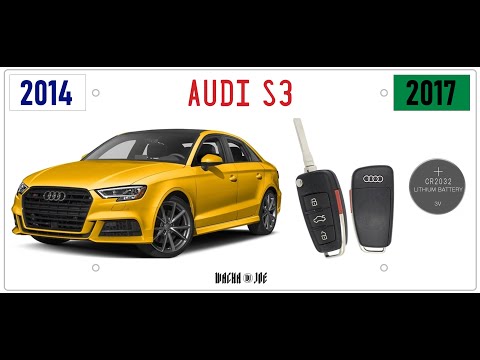 Как заменить батарейку в пульте Audi S3 2017: пошаговая инструкция Как заменить батарейку в пульте Audi S3 2017: пошаговая инструкция
