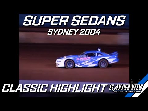 Super Sedans | Sydney - 25th Sep 2004 | Clay-Per-View - dirt track racing video image