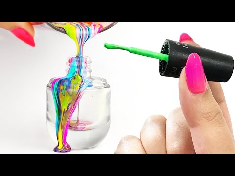 Mixing ALL My 160+ Nail Polishes Together | #POLISHRIVER CHALLENGE! - UC6gqv2Naj9JiowZgHfPstmg