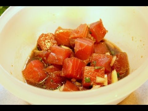 Oyster Sauce Ahi (yellowfin tuna) Poke - UCdZSroWwiRMMQQ0CwF5eXYA