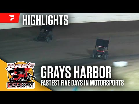 Fastest Five Days Finale | NARC 410 Sprints at Grays Harbor Speedway 6/15/25 | Highlights - dirt track racing video image