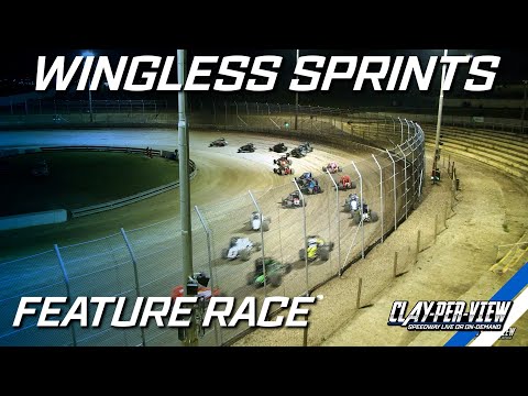 Wingless Sprints | Murray Bridge - 19th Oct 2024 | Clay-Per-View - dirt track racing video image