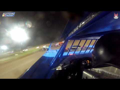 #414 Ryan Thomas - Cash Money Late Model - 7-20-2024 Springfield Raceway - In Car Camera - dirt track racing video image