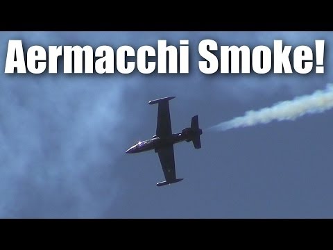 Large Aermacchi RC jet with smoke - UCQ2sg7vS7JkxKwtZuFZzn-g