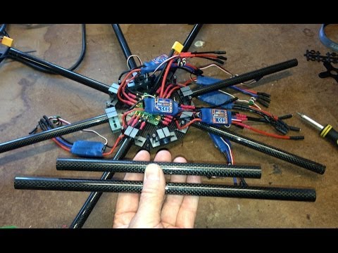 Turnigy Talon Octocopter 320mm Boom Extension 2836 750kV Motors KK2.1 UBEC 30a ESCs - UCIJy-7eGNUaUZkByZF9w0ww