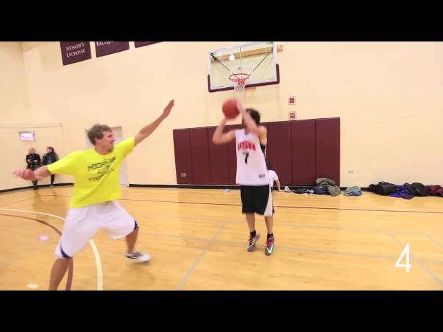 Lil Dicky Shoots Some Hoops