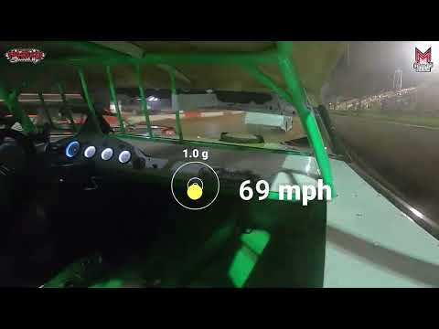 #27 Jeff Tennant - USRA Stock Car - 5-18-2024 Tri-State Speedway - In Car Camera - dirt track racing video image
