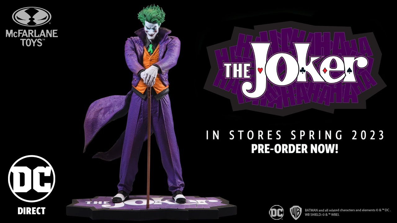 The Joker by Guillem March Statue | McFarlane Toys | DC