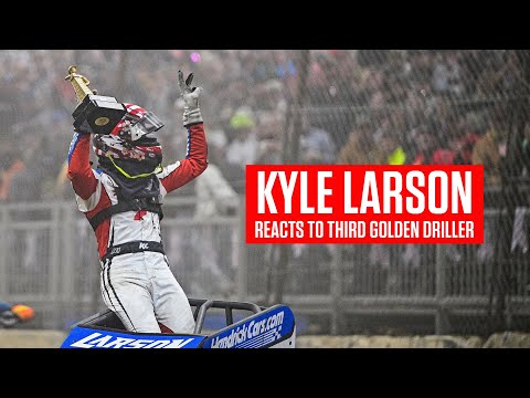 Kyle Larson Explains Wild Ride To Third Chili Bowl Nationals Victory - dirt track racing video image