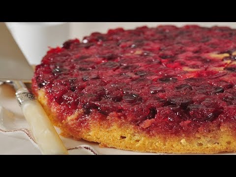 Cranberry Upside Down Cake Recipe Demonstration - Joyofbaking.com - UCFjd060Z3nTHv0UyO8M43mQ