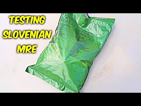 Testing Slovenian MRE (Meal Ready to Eat) - UCe_vXdMrHHseZ_esYUskSBw