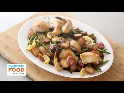 Pan Roasted Chicken with Asparagus - Everyday Food with Sarah Carey - UCl0kP-Cfe-GGic7Ilnk-u_Q