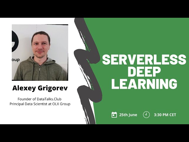 Serverless Machine Learning with TensorFlow