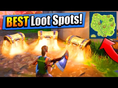 TOP 6 BEST LOOT SPOTS! (+ Where To Find Them) Fortnite: Battle Royale - UCYVinkwSX7szARULgYpvhLw