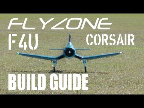 FlyZone F4U Corsair Select Scale Tx-R Build Guide in HD by RCINFORMER - UCdnuf9CA6I-2wAcC90xODrQ