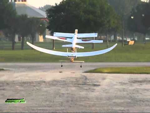 RC Canard with Glider Piggyback - Crash - UC0UJ4cllrBRip2Mw8lfuQnQ