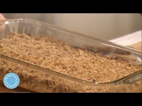 How to Make Oatmeal Raisin Squares - Martha Stewart - UC6JBm9OAkpI6NUBV_NsLxTA