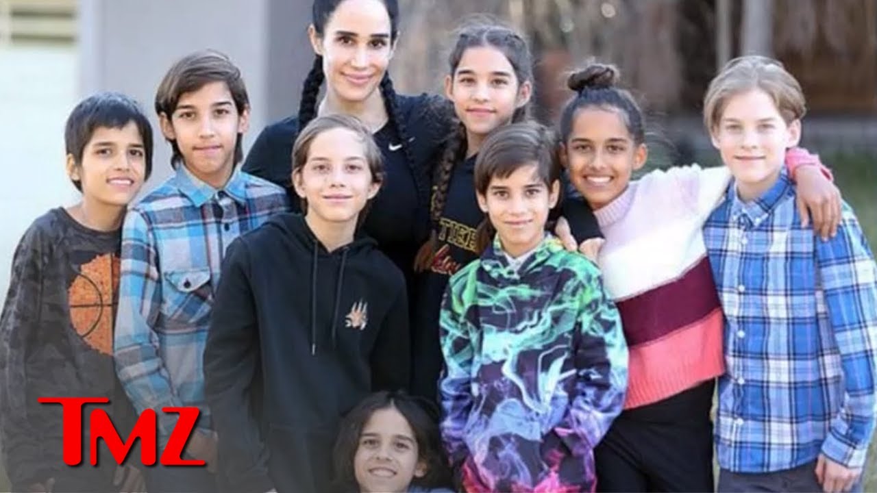 ‘Octomom’ Nadya Suleman’s 8 Kids Celebrate 14th Birthday with Vegan Donuts | TMZ Live