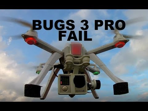 MJX BUGS 3 PRO WALKERA GIMBAL GOPRO EPIC FAIL REVIEW - UCXP-CzNZ0O_ygxdqiWXpL1Q