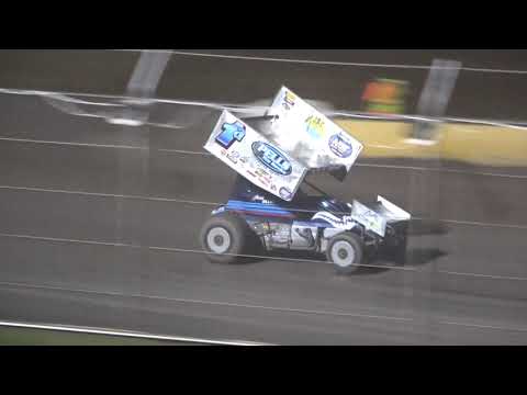 WoO Sprint Feature - Cedar Lake Speedway 07/01/2022 - dirt track racing video image