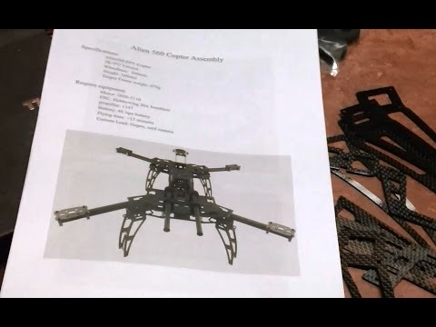 HobbyKing Alien 560 Quadcopter Build Part 1 - Frame Build and Parts - UCIJy-7eGNUaUZkByZF9w0ww