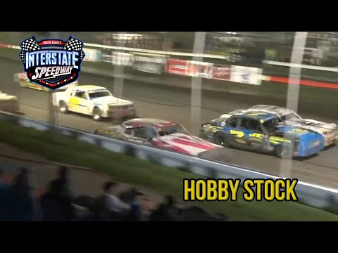 Hobby Stock | Interstate Speedway | 7-2-2023 - dirt track racing video image