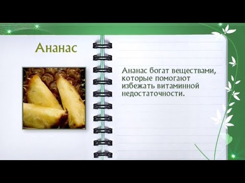 Кулинарная энциклопедия - Ананас - UC7XBjhXnmmXFsxmnys9PmDQ