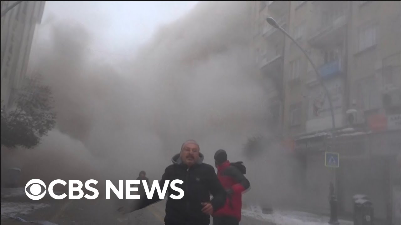 Turkey earthquake hits as TV journalist broadcasts live
