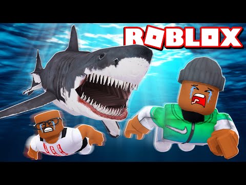 2 PLAYER MEGALODON SHARK ATTACK IN ROBLOX - UCrkfdiZ4pF3f5waQaJtjXew