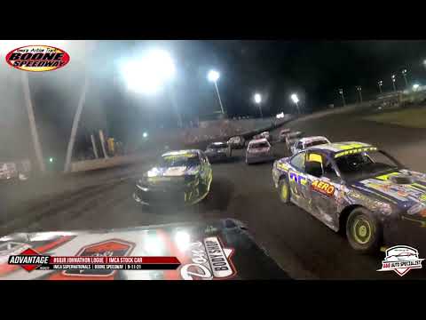 Johnathon Logue | Boone Speedway | 9-11-21 - dirt track racing video image