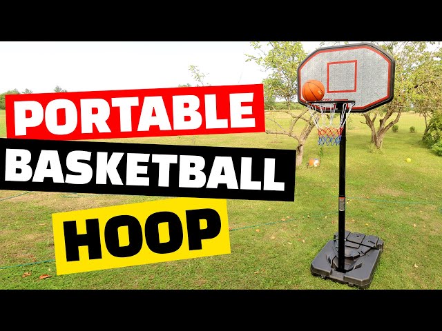 The Stats Adjustable Portable Basketball Set is a Must-Have for Any Basketball Fan
