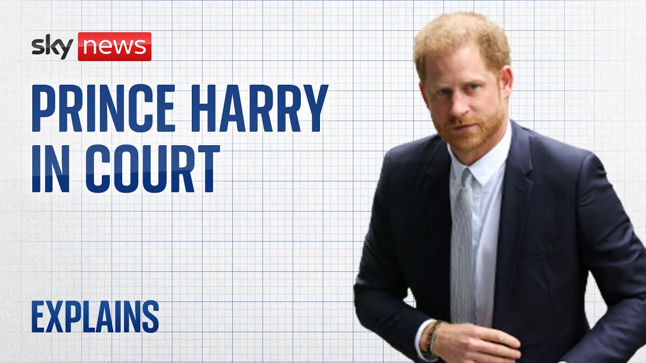 Sky News Explains: Prince Harry gives evidence at High Court in hacking case