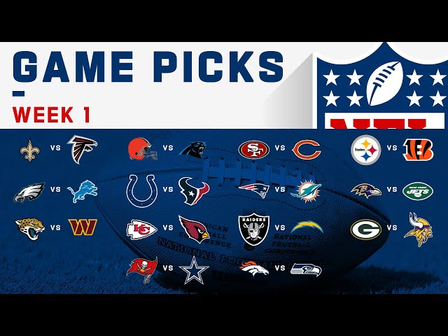 Is There A Game Tonight? The NFL Schedule for Week 1