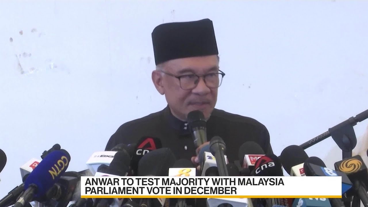 Malaysia’s Anwar to Test Majority With Parliament Vote