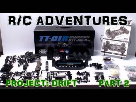 RC ADVENTURES - BRUSHLESS TOURING DRIFT CAR PART 2  TAMIYA TT01 R  KIT CUSTOM KIT - UCxcjVHL-2o3D6Q9esu05a1Q