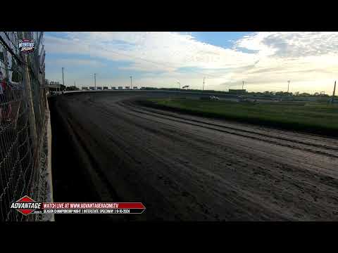 Season Championship | Interstate Speedway | LIVE Look-In - dirt track racing video image