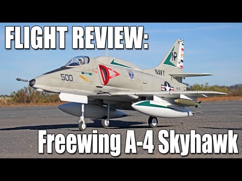 Assembly & Flight Review - Freewing A-4 Skyhawk EDF - UC5q8ss88jxwMlHf_A-XZGlA