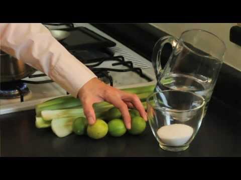 Agua de apio con limon - Celery and Lemon Water - UCvg_5WAbGznrT5qMZjaXFGA