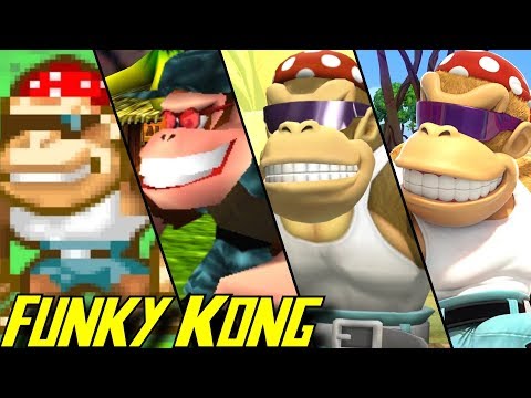 Evolution of Funky Kong (1994-2018) - UC-2wnBgTMRwgwkAkHq4V2rg