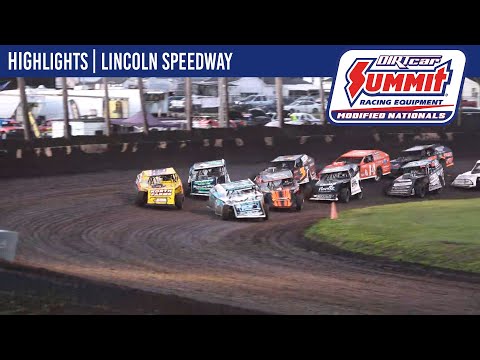 DIRTcar Summit Modified Nationals | Lincoln Speedway | June 22, 2025 | HIGHLIGHTS - dirt track racing video image