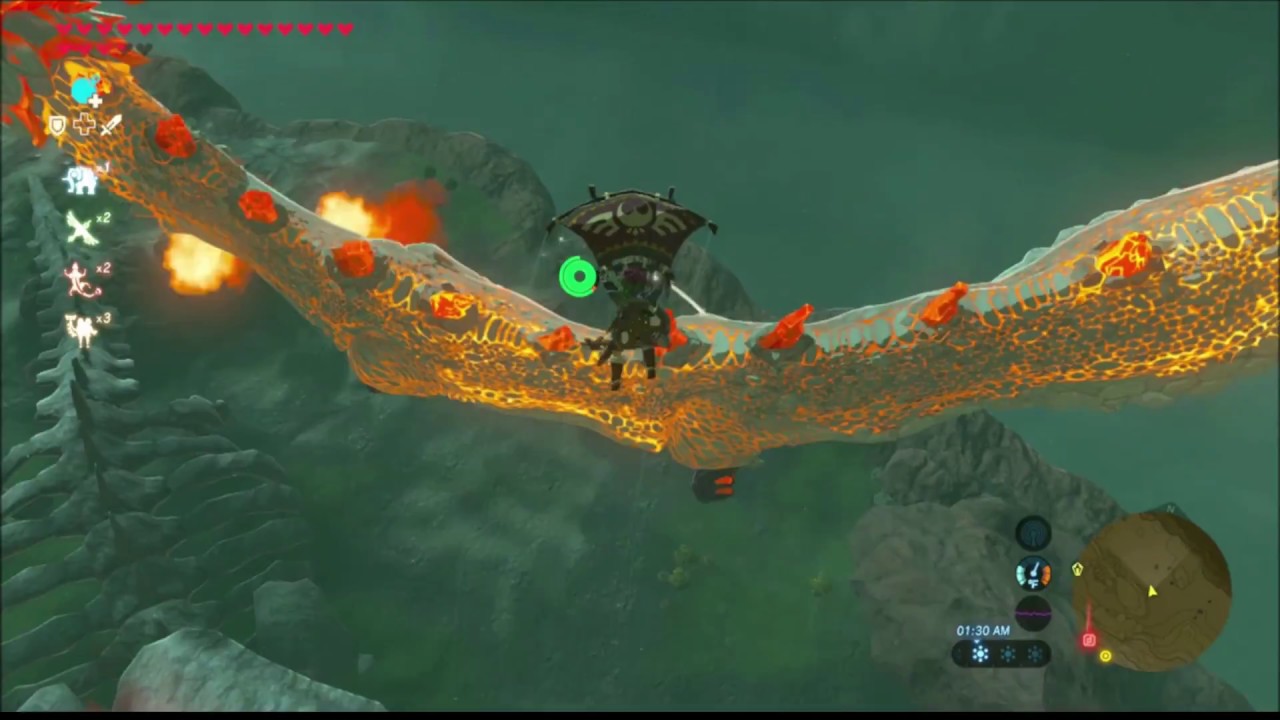 BotW EASY All Dragons Farming Strats Shard of Naydra Farosh Dinraal