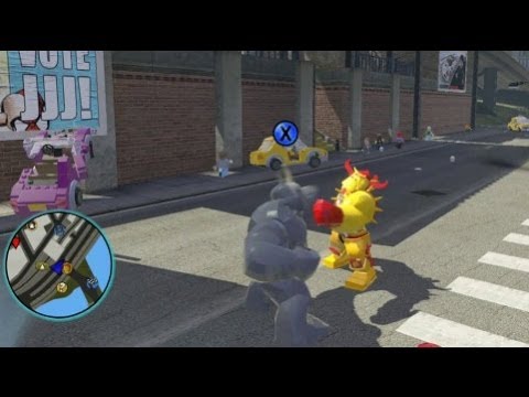 LEGO Marvel Super Heroes - Rhino Free Roam Gameplay - UCg_j7kndWLFZEg4yCqUWPCA