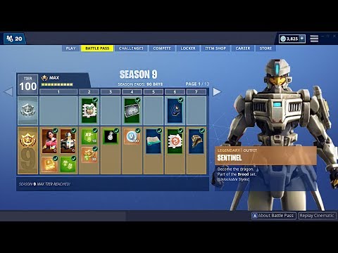 Fortnite SEASON 9 New BATTLE PASS, Map & Skins! (Fortnite Battle Royale) - UC2wKfjlioOCLP4xQMOWNcgg