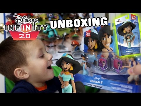 Disney Infinity 2.0 JASMINE! She's HERE!  Chase is Unboxing the Originals Toy Box Pack w/ Aladdin! - UCC-RHF_77zQdKcA75hr5oTQ