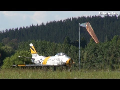 F86 Sabre jet at NZTO (runway too short!!) - UCQ2sg7vS7JkxKwtZuFZzn-g