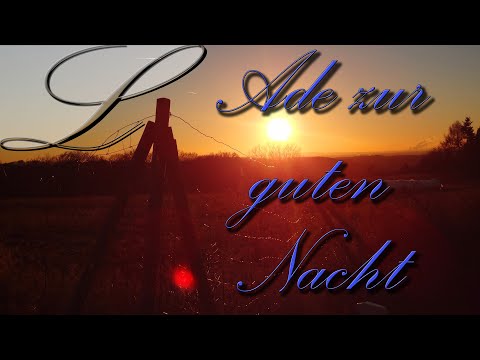 Ade zur guten Nacht | Lorelina | Waldzither | Volkslied